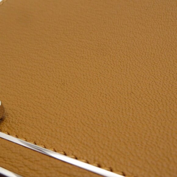 HERMES Geta Chevre Myzore Goatskin Camel - Picture 7 of 15